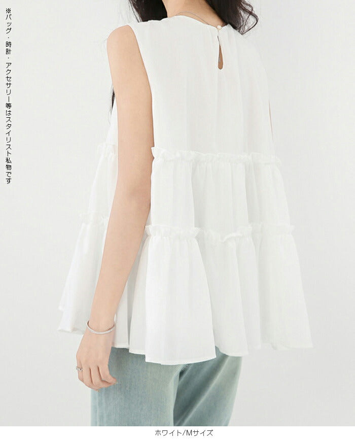 ノースリーブトップス