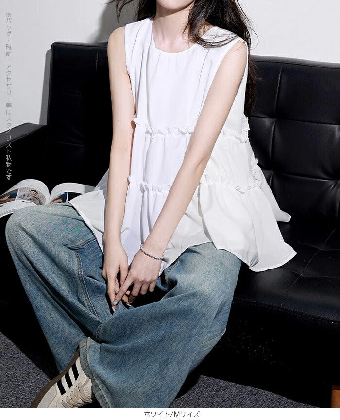 ノースリーブトップス