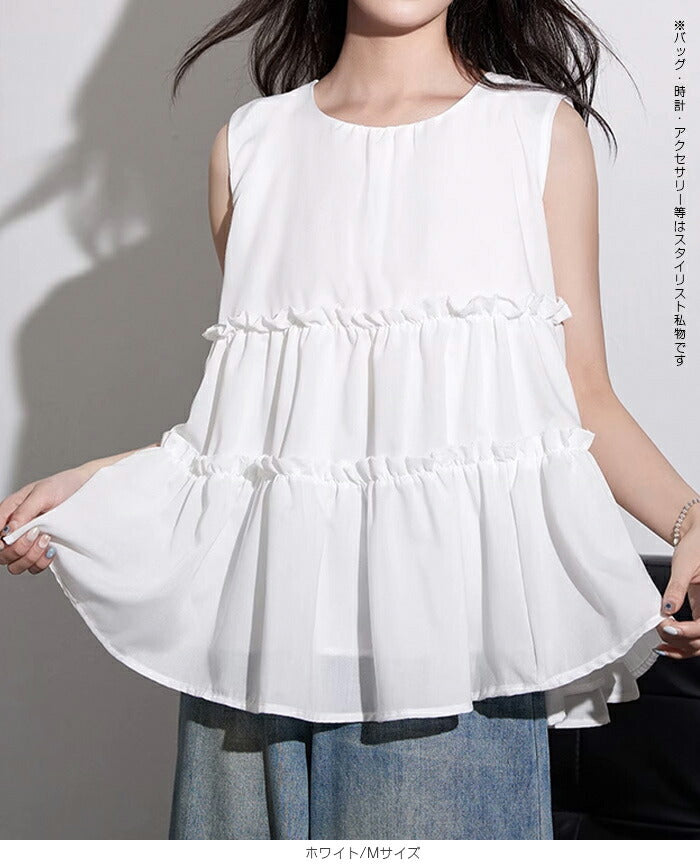 ノースリーブトップス