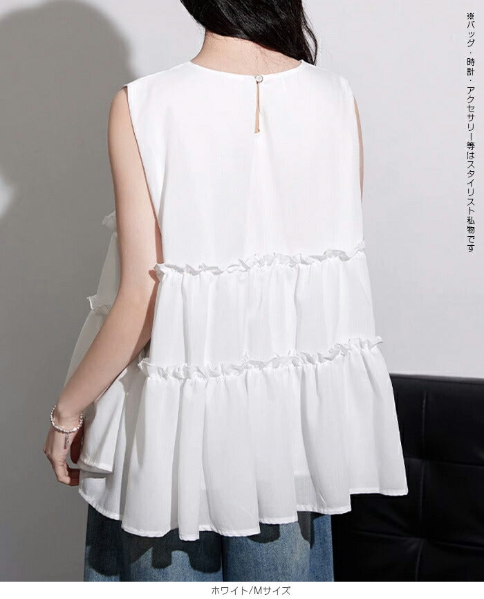 ノースリーブトップス