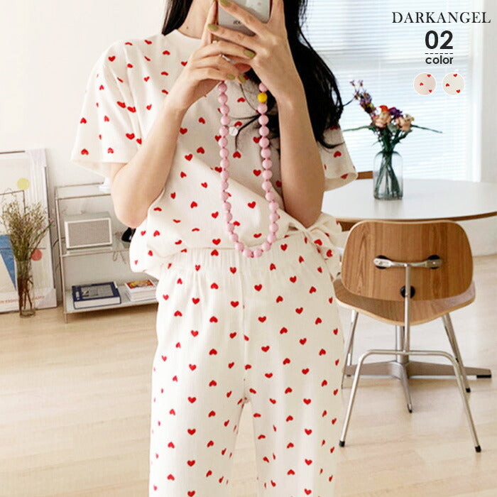 ハートルームウェア上下セット