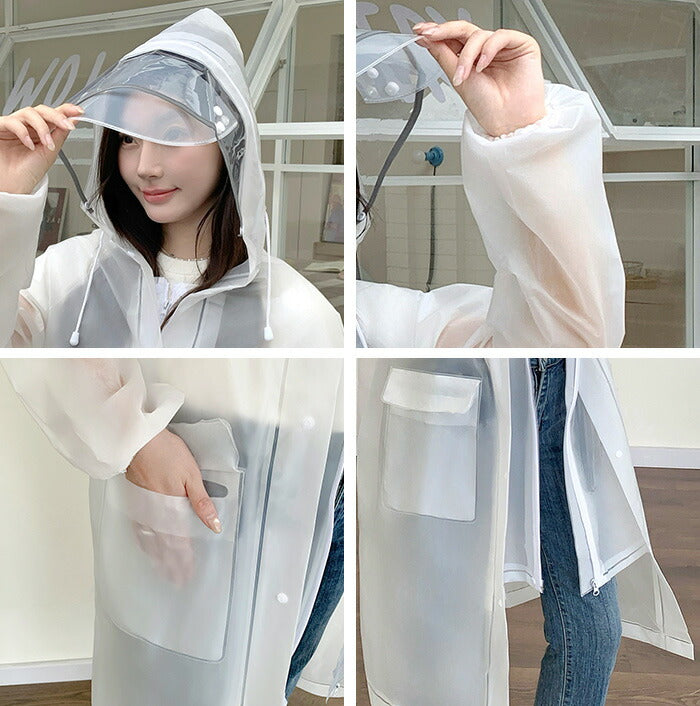 男女兼用レインコート