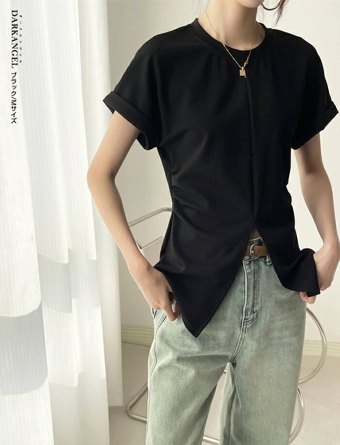 ウエストシェイプTシャツ