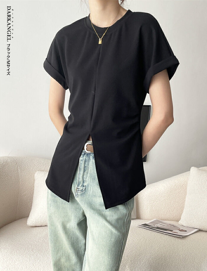 ウエストシェイプTシャツ