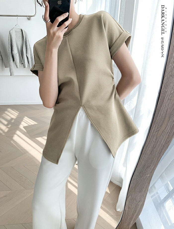 ウエストシェイプTシャツ