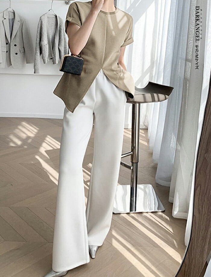 ウエストシェイプTシャツ