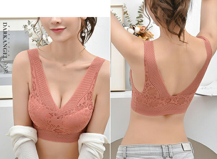 美背ストレッチアンダーナイトブラ