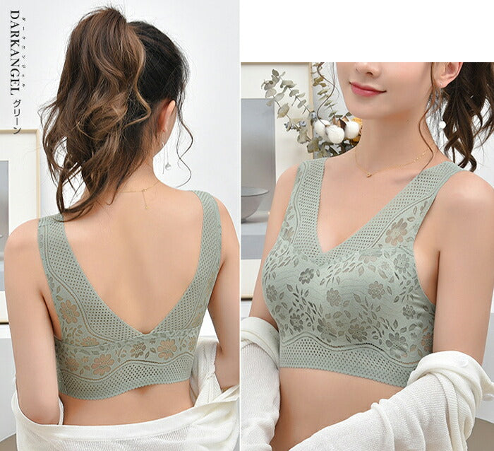 美背ストレッチアンダーナイトブラ