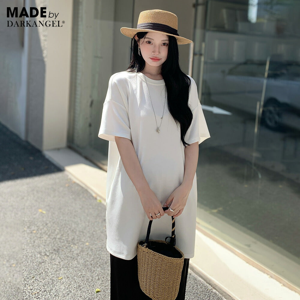 オーバーサイズTシャツワンピ