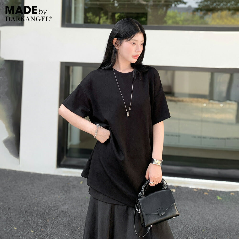 オーバーサイズTシャツワンピ