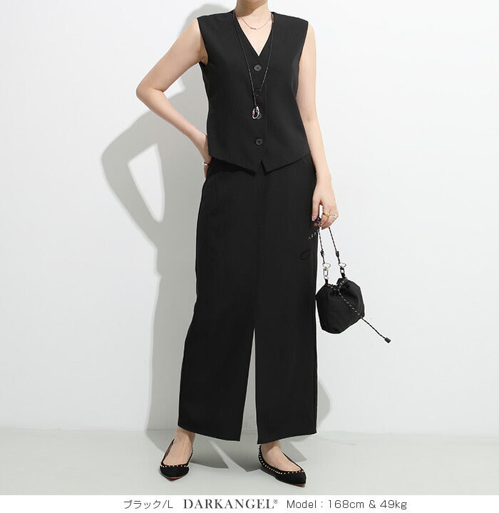 ナロースカート ストレッチ スリット