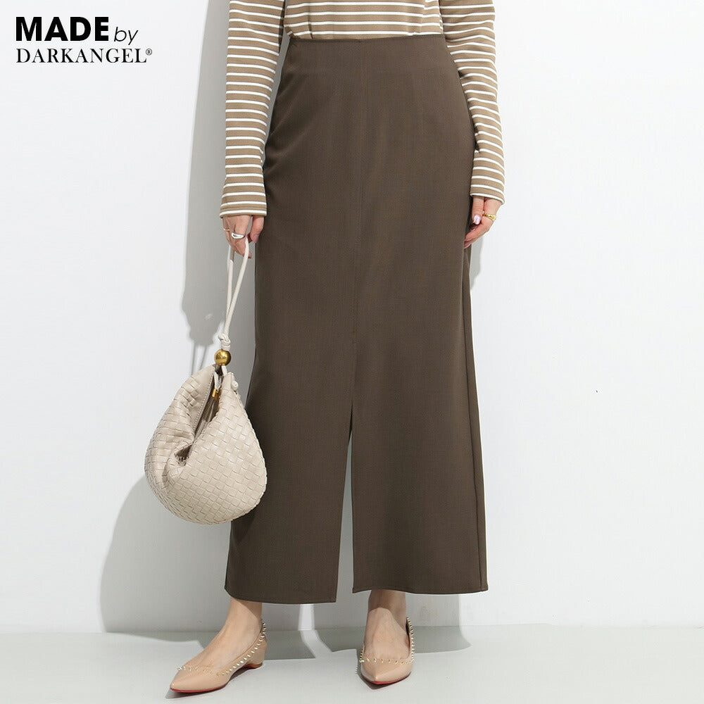 ナロースカート ストレッチ スリット