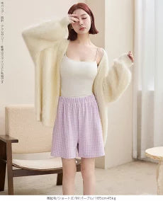 11color | 06type チェック柄ルームウェアパンツ