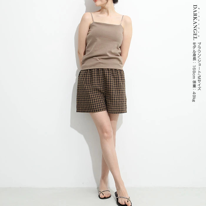 11color | 06type チェック柄ルームウェアパンツ