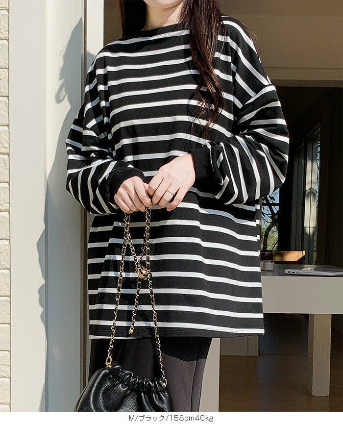 オーバーサイズプルオーバー