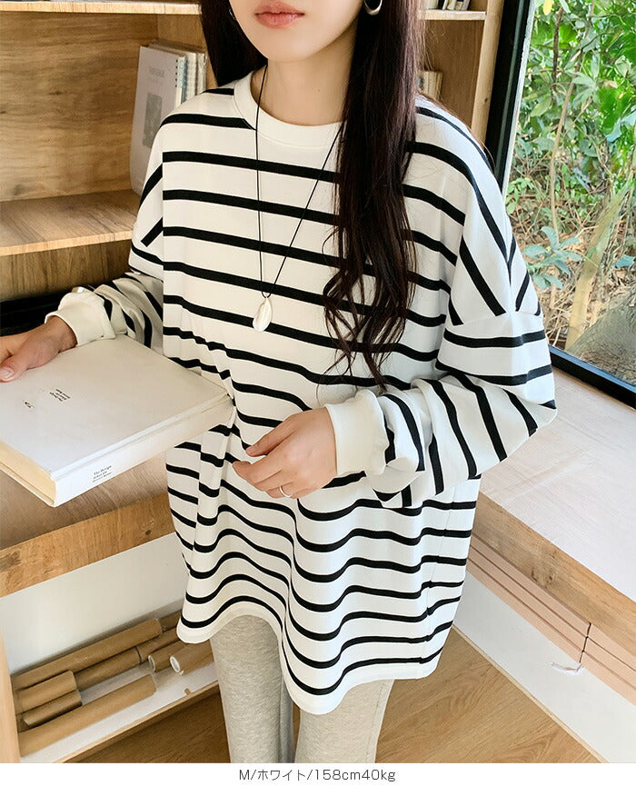 オーバーサイズプルオーバー