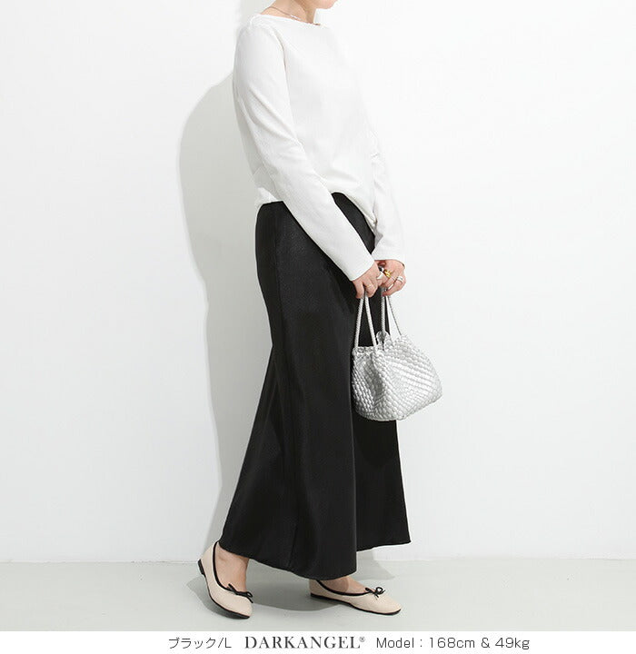 上品ナロースカート