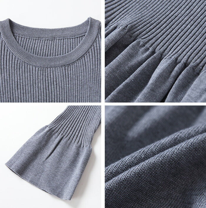 ペプラムニット