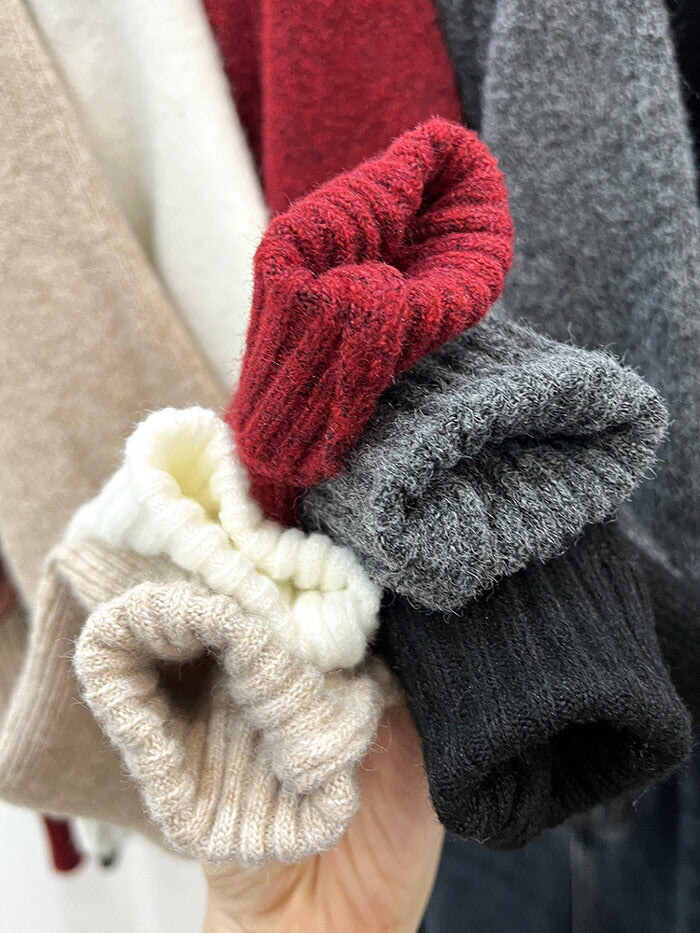 ハイゲージニットスクエアカーディガン