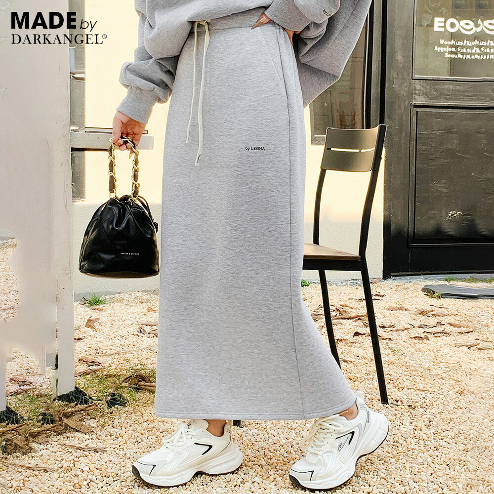 裏起毛ロングスカート