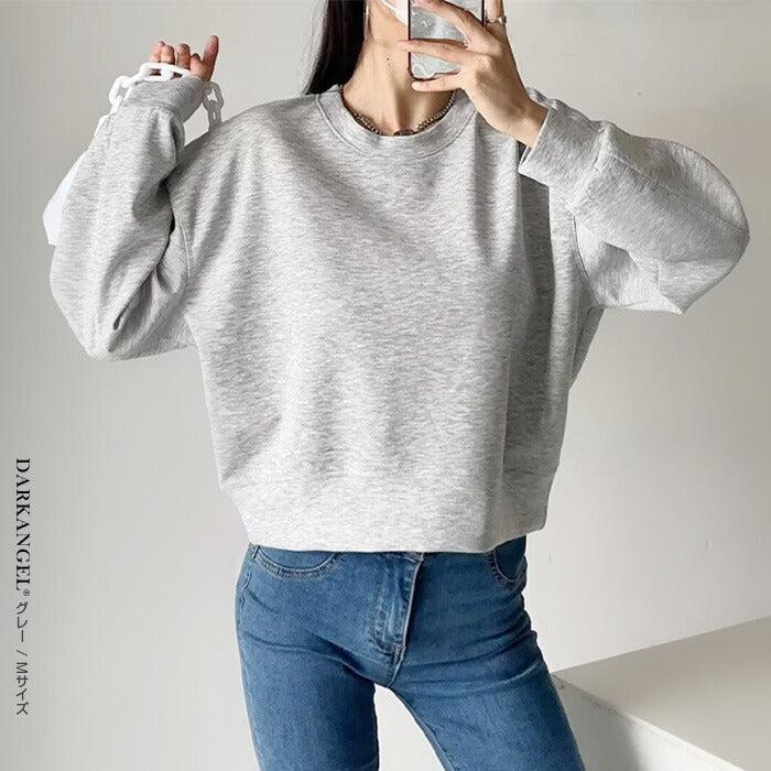 ドロップショルダースウェットトップス