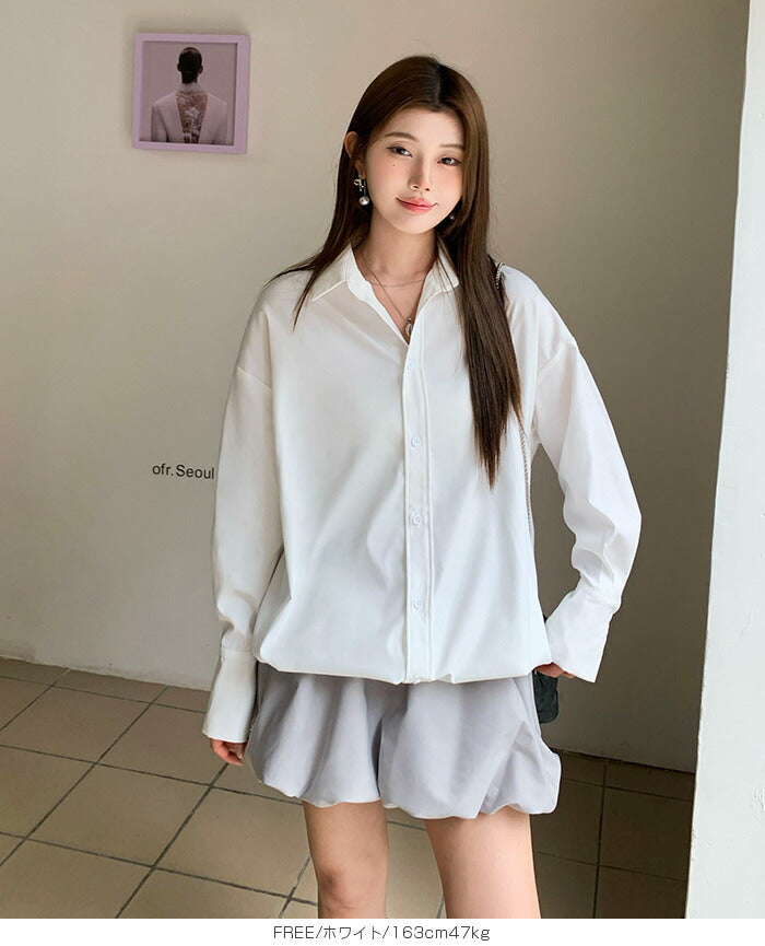 ヘムキャザーシャツ