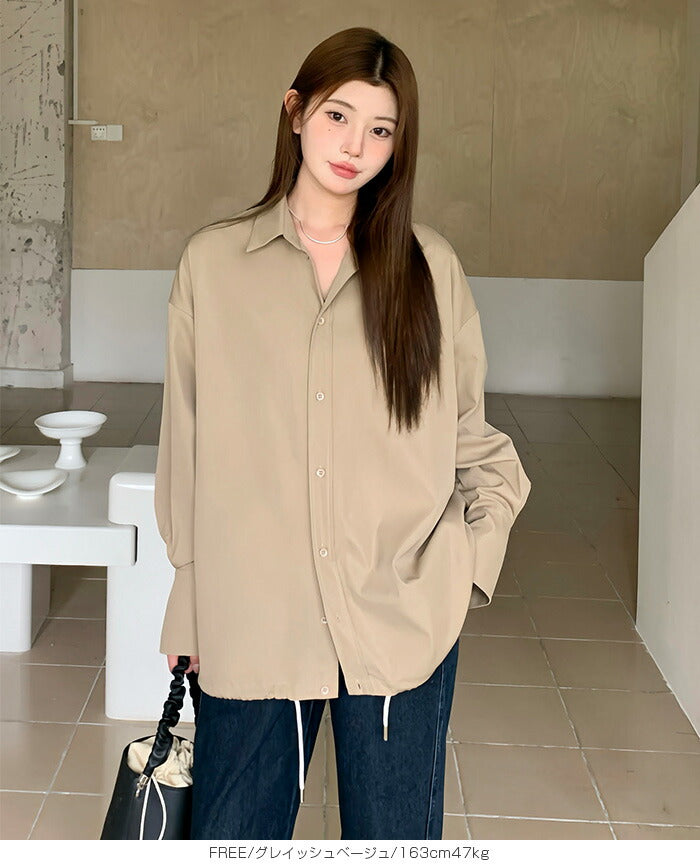 ヘムキャザーシャツ