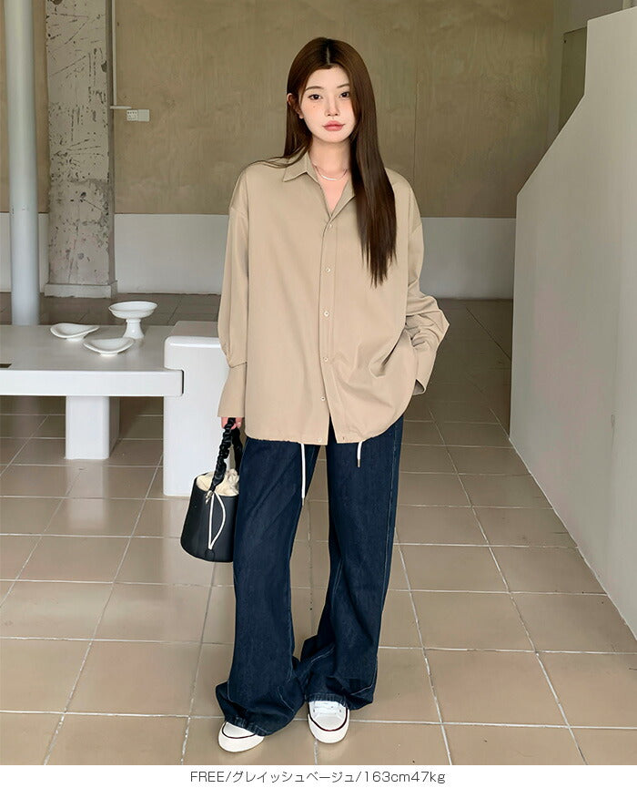 ヘムキャザーシャツ