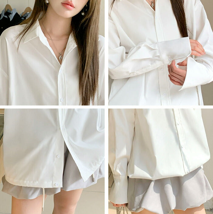 ヘムキャザーシャツ