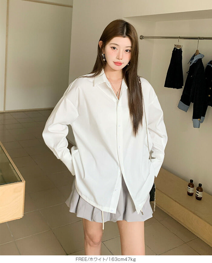 ヘムキャザーシャツ