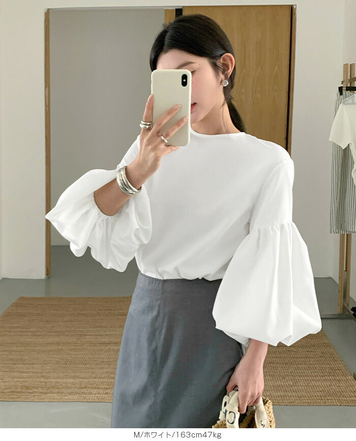 パフスリーブシャツ