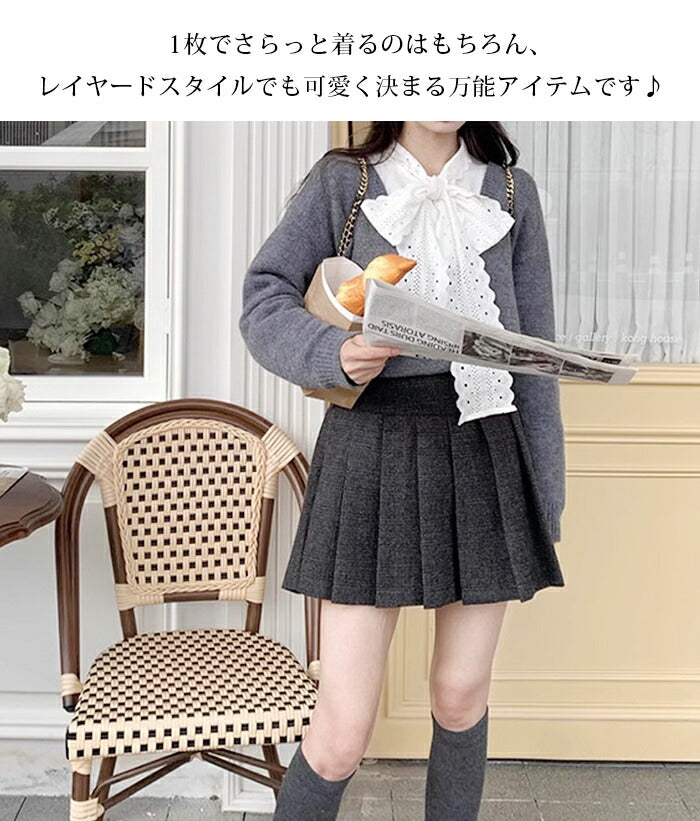 リボンタイシャツ