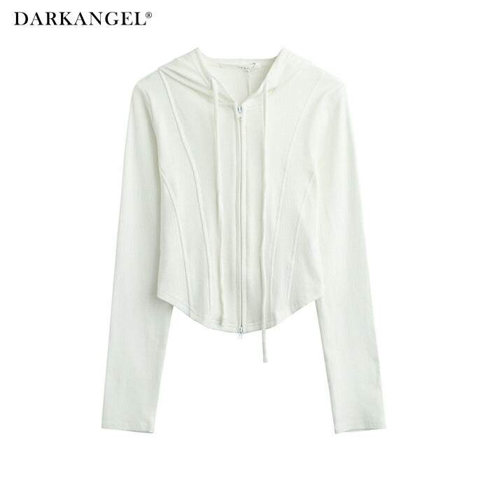 コンパクトダブルジップシアーパーカー