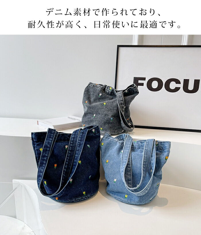 ヴィンテージデニムトートバッグ