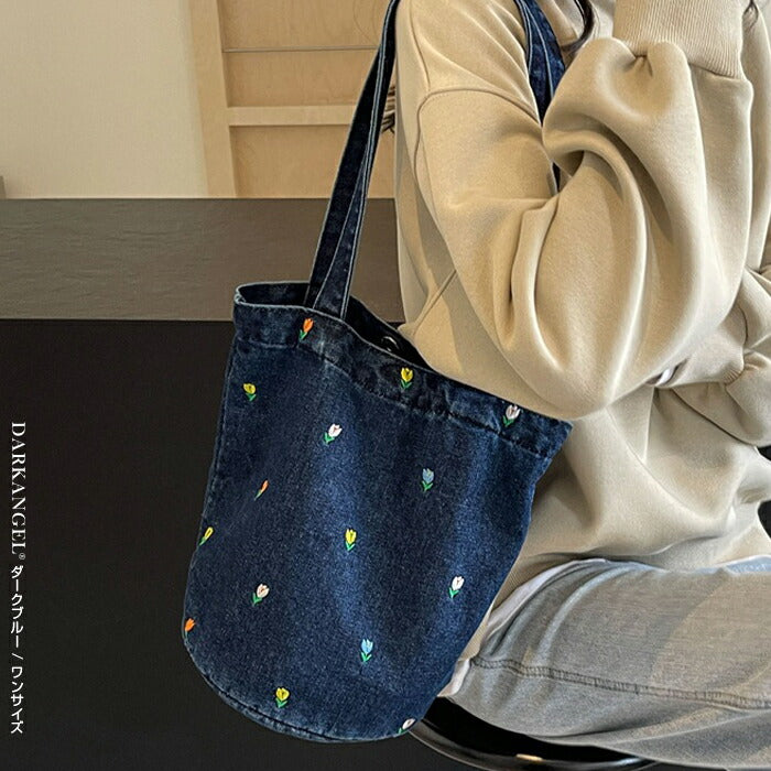 ヴィンテージデニムトートバッグ
