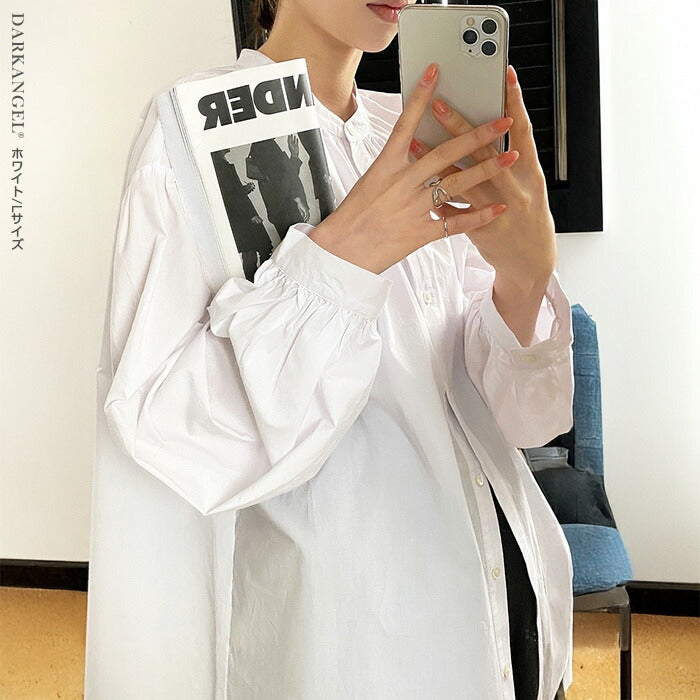 ボリューム袖シャツ