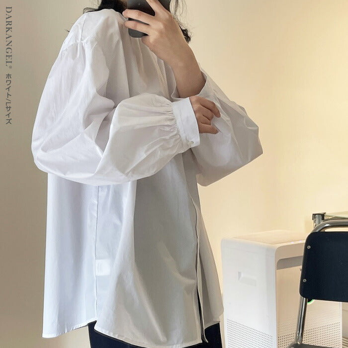 ボリューム袖シャツ