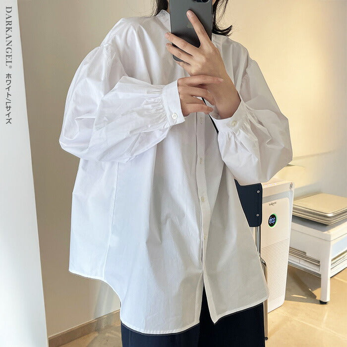 ボリューム袖シャツ