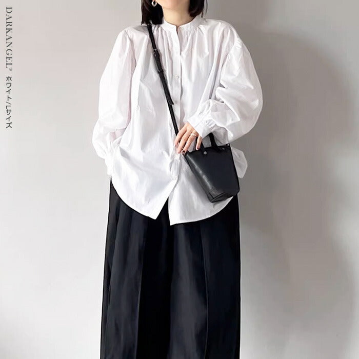 ボリューム袖シャツ