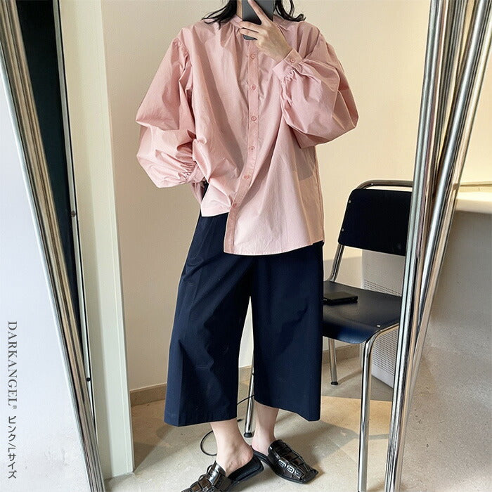 ボリューム袖シャツ