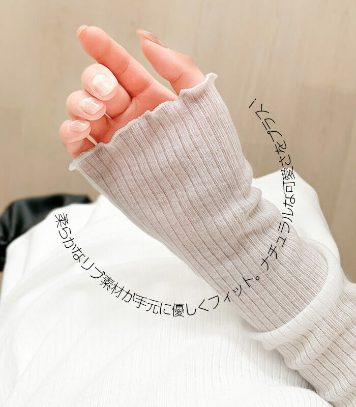 ヘンリーネックシアートップス