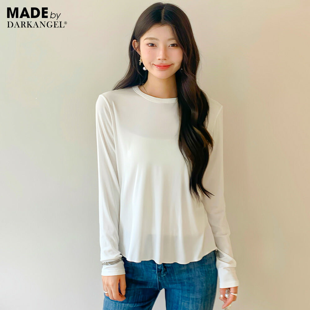 薄手長袖カットソー