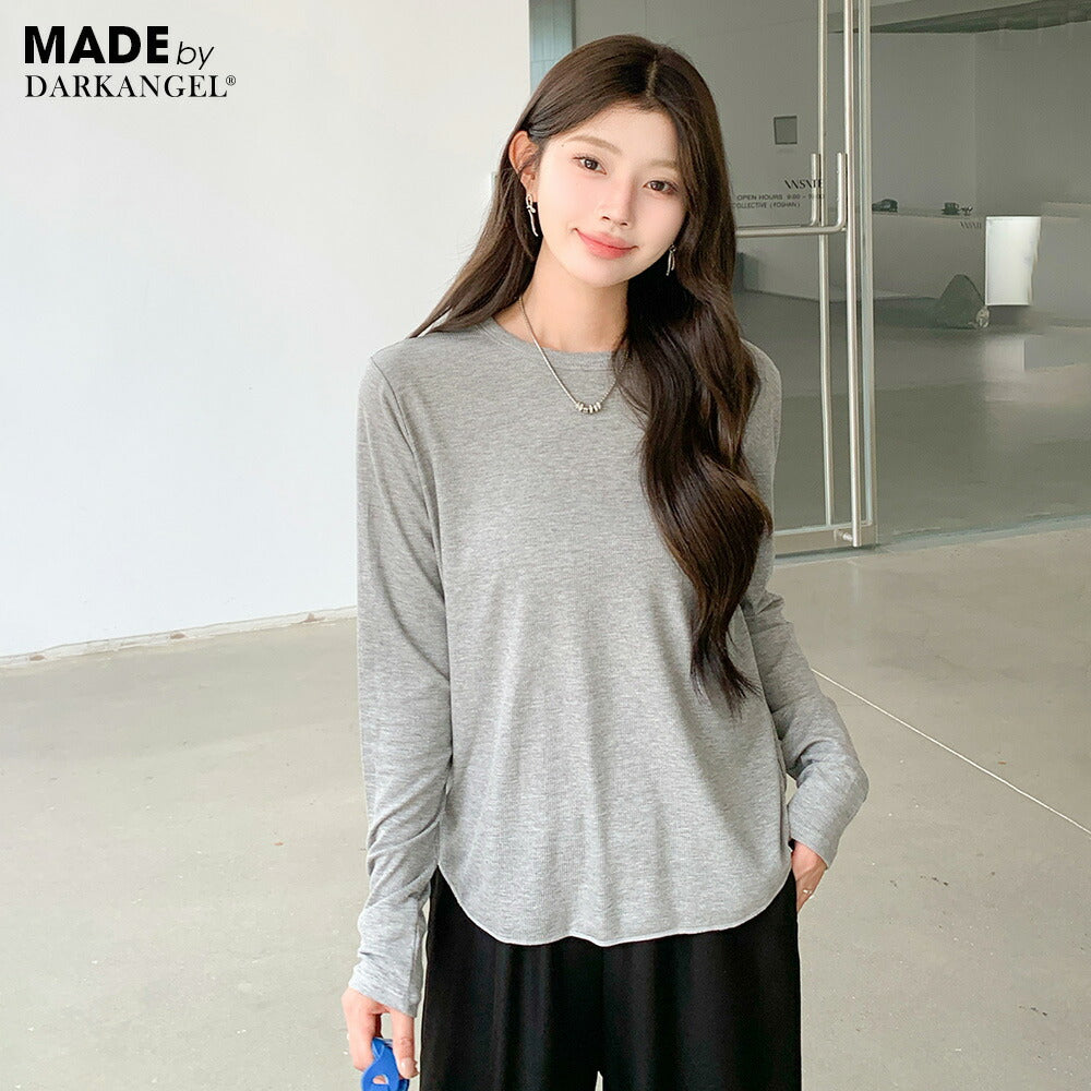 薄手長袖カットソー