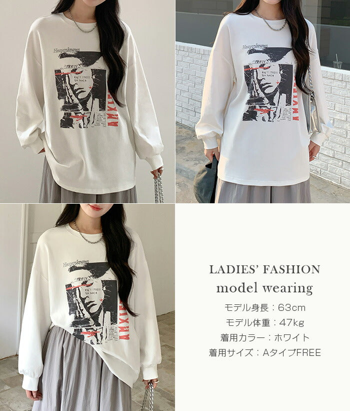 ヴィンテージプリントBIGロンT