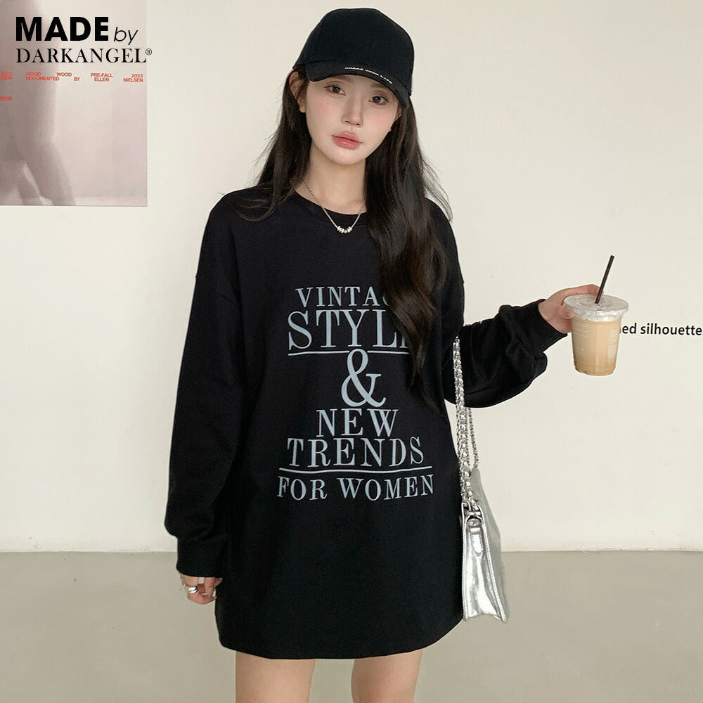 ヴィンテージプリントBIGロンT