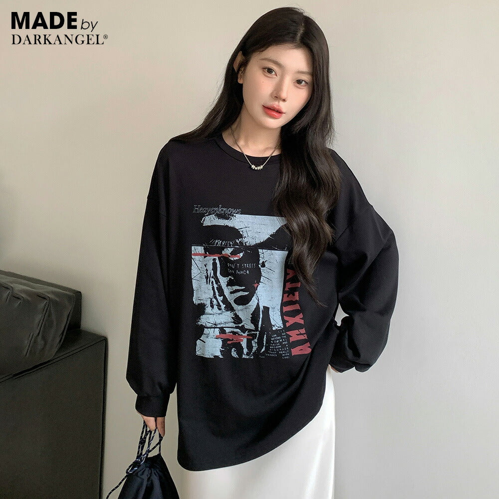 ヴィンテージプリントBIGロンT