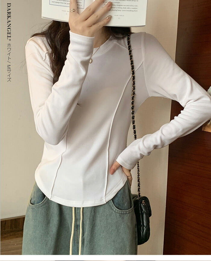 タイトフィットインナー長袖シャツ