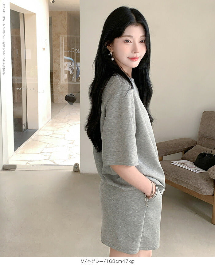 半袖トップスセットアップ