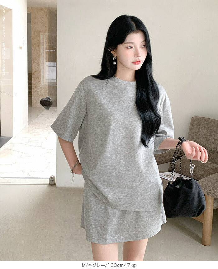 半袖トップスセットアップ