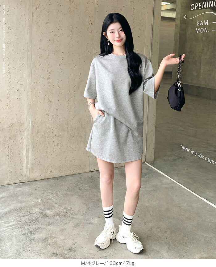 半袖トップスセットアップ